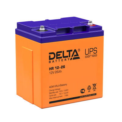 Аккумуляторная батарея Delta HR 12-26
