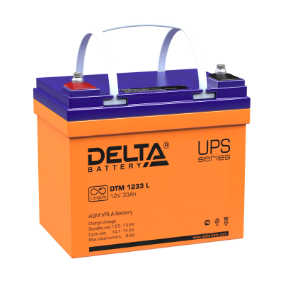 Аккумуляторная батарея Delta DTM 1233 L