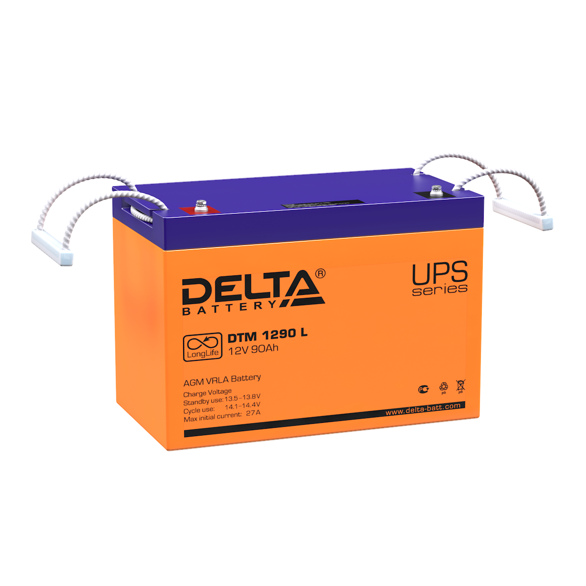Аккумуляторная батарея Delta DTM 1290 L
