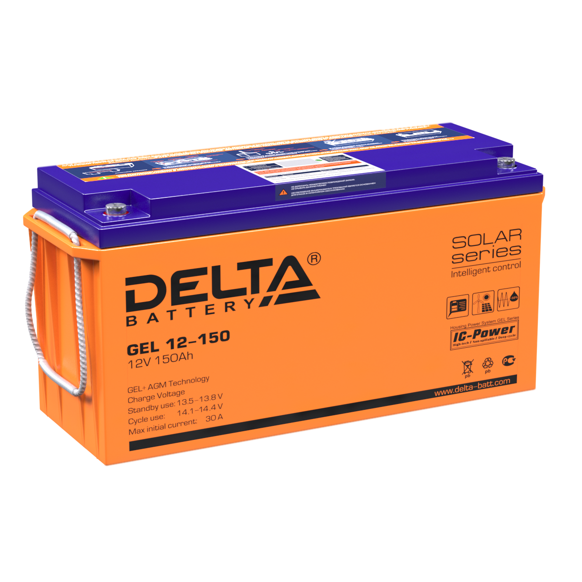 Аккумуляторная батарея Delta GEL 12-150