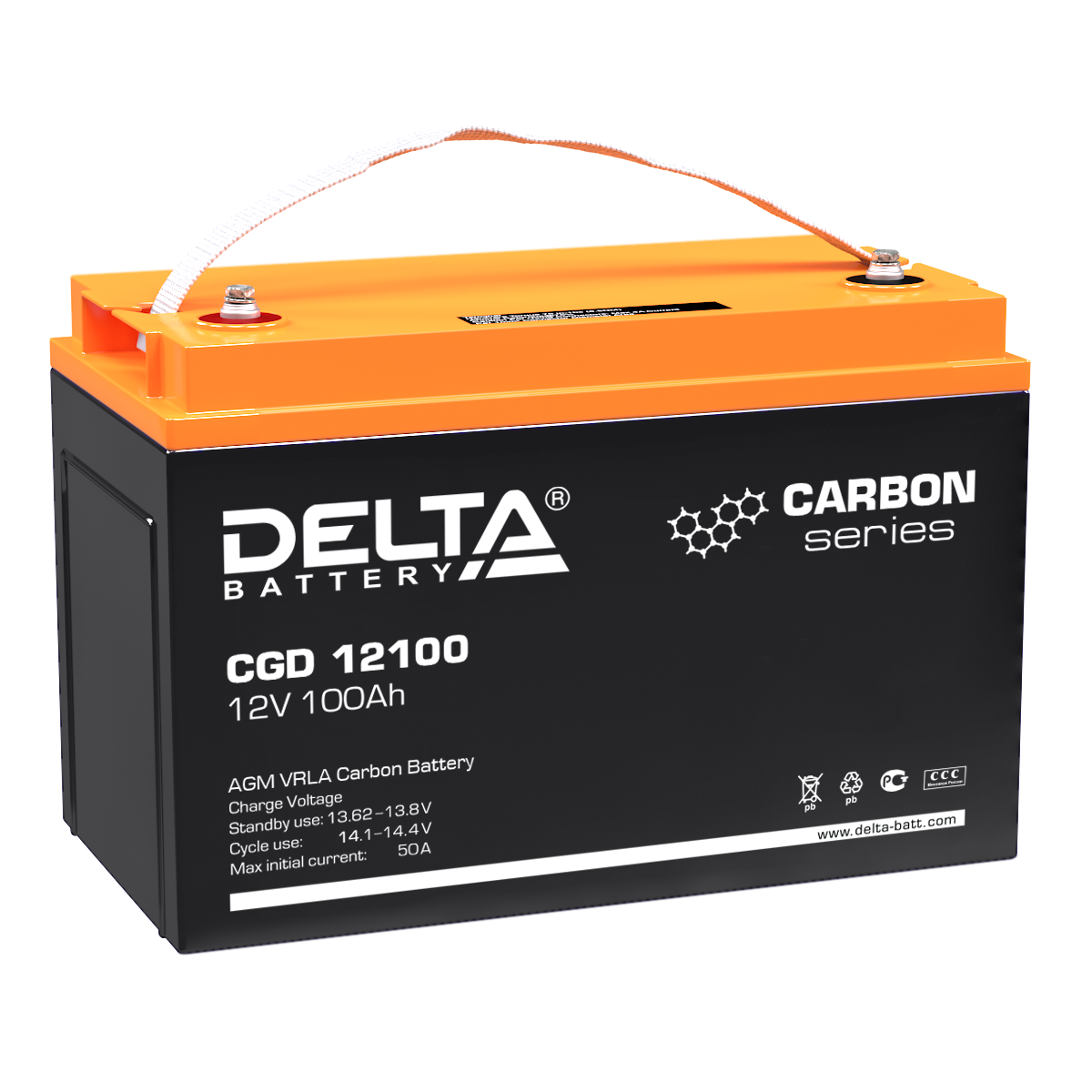 Аккумуляторная батарея Delta CGD 12100