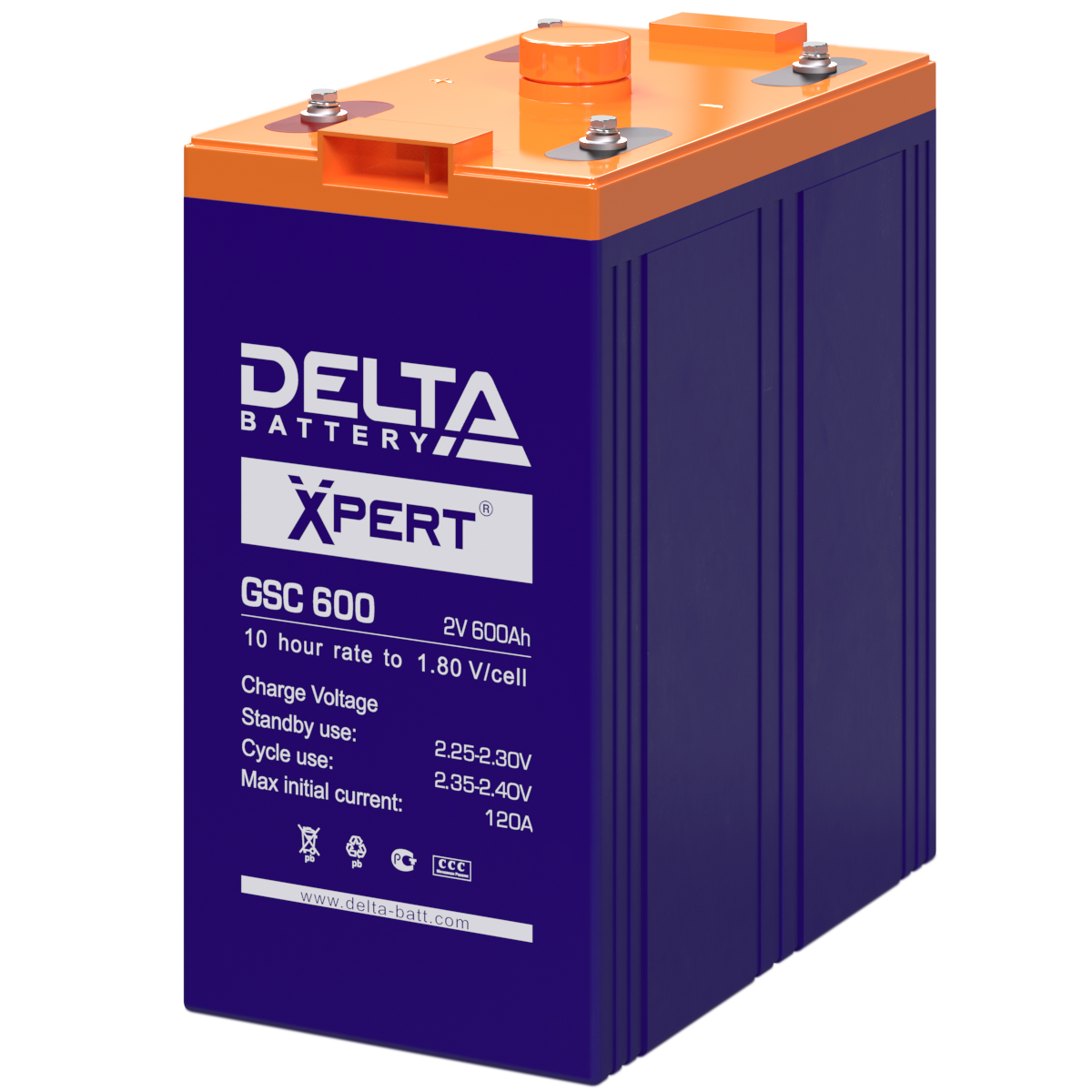 Аккумуляторная батарея Delta GSC 600