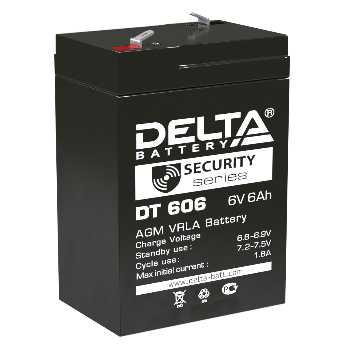 Аккумуляторная батарея Delta DT 606