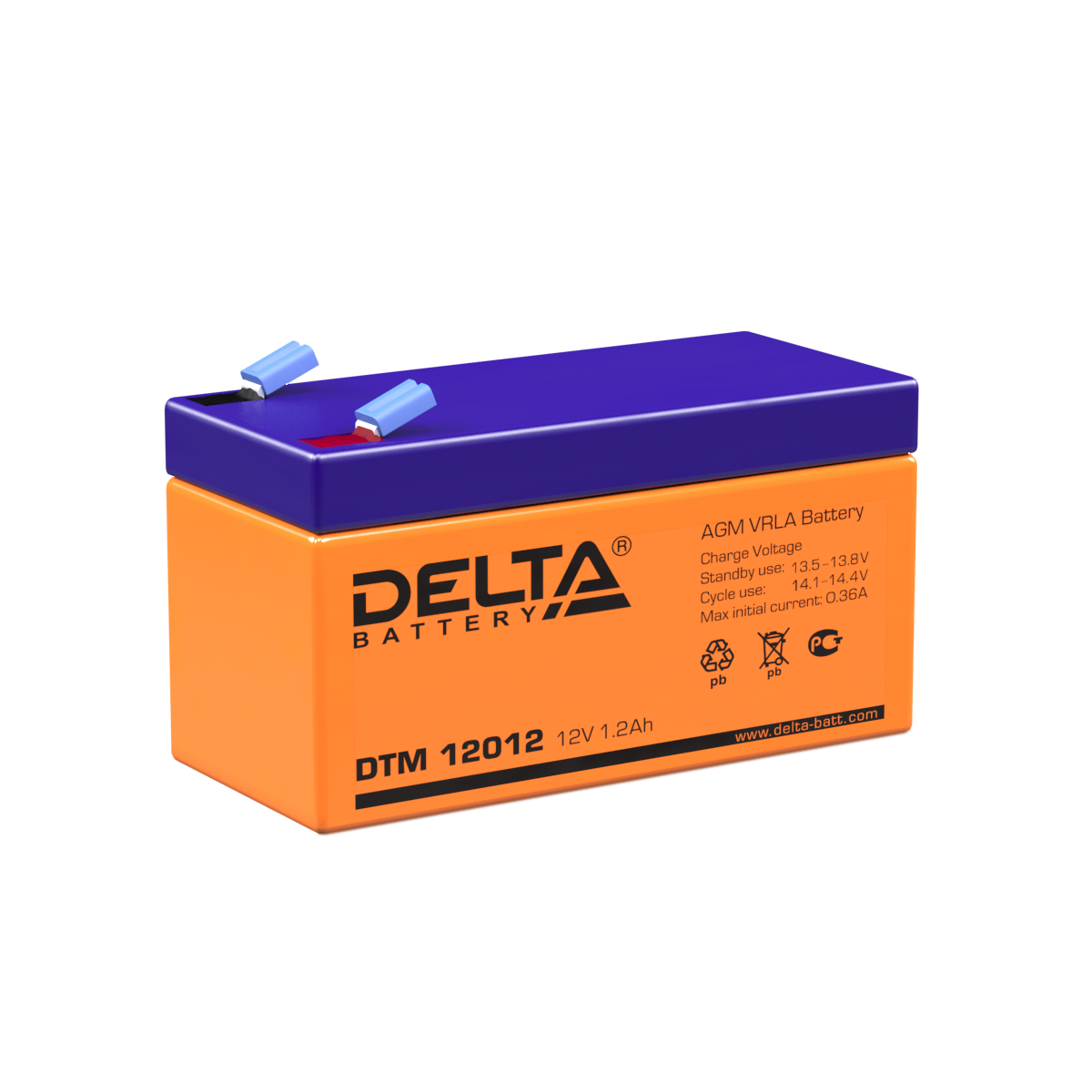 Аккумуляторная батарея Delta DTM 12012