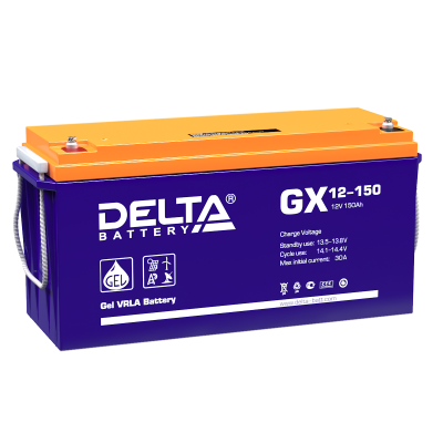 Аккумуляторная батарея Delta GX 12-150