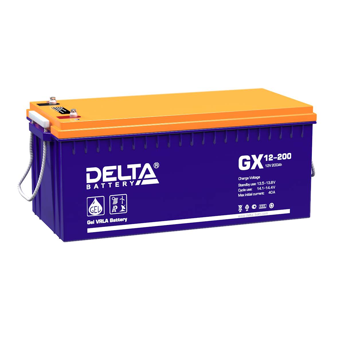 Аккумуляторная батарея Delta GX 12-200