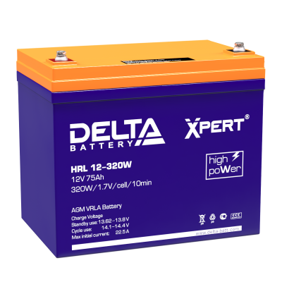 Аккумуляторная батарея Delta HRL12-320W (75Ah)